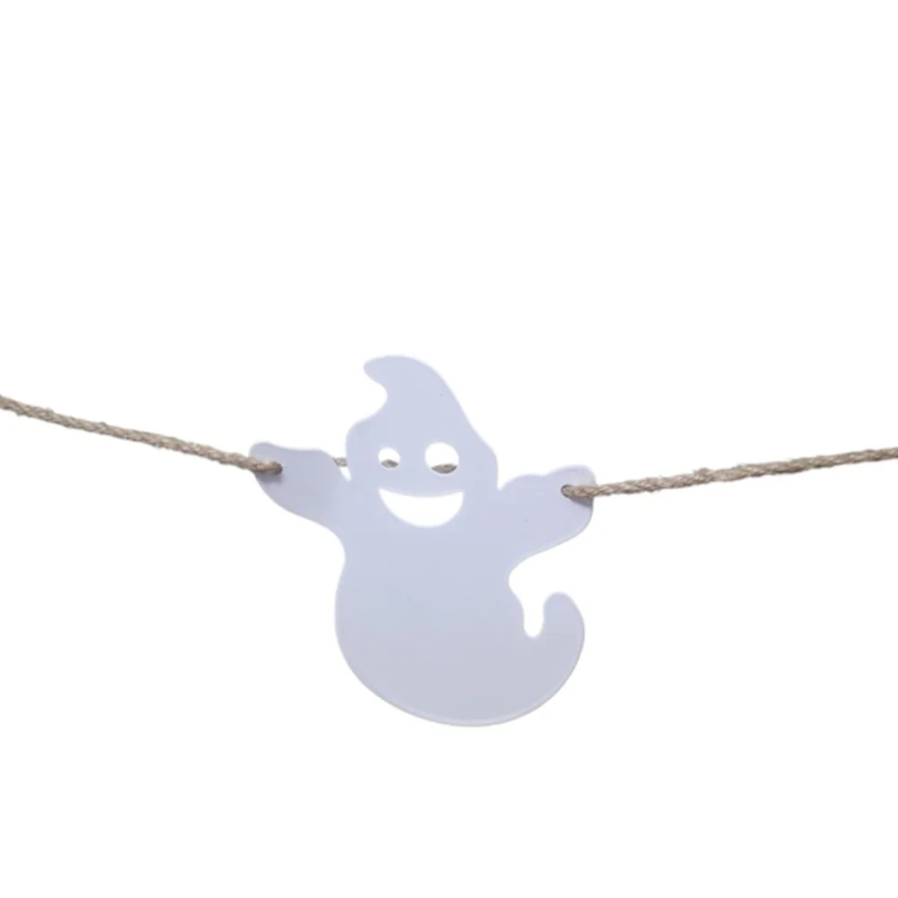 Halloween Ghost and Pumpkin Garland